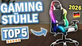 Die 5 besten GAMINGST&Uuml;HLE 2026 | Top 5 g&uuml;nstige Gamingst&uuml;hle