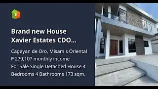 Brand new House Xavier Estates CDO near soccer field