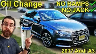 No Jack? No Ramps? NO PROBLEM! &ndash; Topside Oil Change!