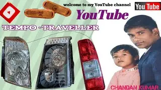 Tempo Traveller  Headlight Modification/   Tempo 26 seater/
