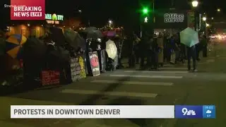 Protesters, DPD clash in Capitol Hill neighborhood late Friday night