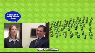 Can 300 Level 1 Troops Survive Max Titan? {Clash of Clans}