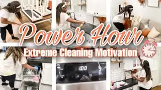 POWER HOUR FALL CLEAN WITH ME 2021 | EXTREME CLEANING MOTIVATION | SPEED CLEANING MOTIVATION