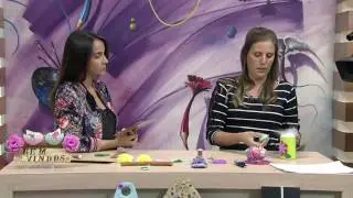 Placa Bem-Vindos em Feltro por Tati Freitas - 27/05/2017 - Mulher.com - P1/2