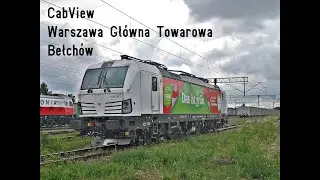 | CabView | Warszawa Główna Towarowa - Bełchów  -  X4EA – Paprykowe Filmy