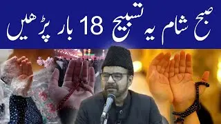 Subah Aur Sham Me Ye Tasbeeh Zaroor Padhe | Kamiyabi Ki Behtreen Tasbeeh | Maulana Abid Bilgrami