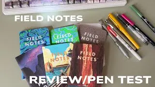 Field Notes Unboxing & Pen Test Review: Do the Paper Hold Up?