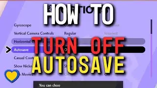 HOW TO Turn Off Autosave in Pok&eacute;mon Sword and Shield