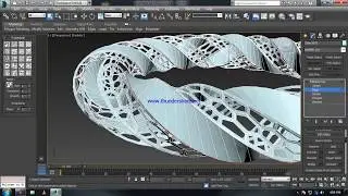 Autodesk 3DS Max Modeling Technique. Complex Ring process used in modeling