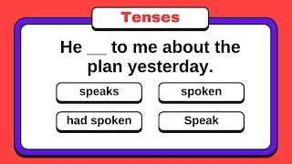 105 Mixed Tenses MCQs with Answers | English Grammar Quiz Practice