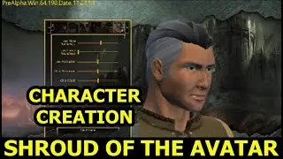 [Shroud of the Avatar] SotA Character Creation & Customization