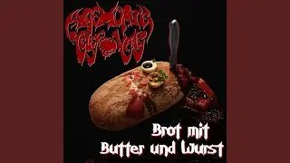 Brot mit Butter und Wurst