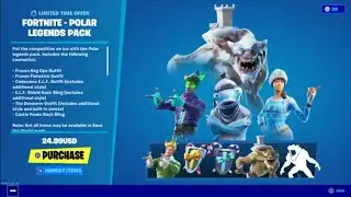 New Fortnite Polar Legends Pack On PS4