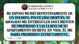 Mi esposo me prohibió entrar en su apartamento, después de su muerte lo abrí y quedé atónita...