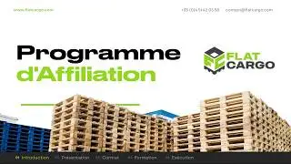 Le programme d'affiliation - Flat Cargo