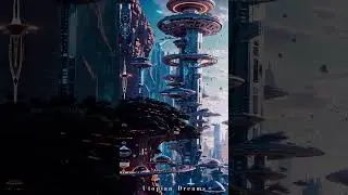 Utopian Dreams #synthwavevibes #scifiartwork #scifiart #aiartwork #aiart #midjourney #midjourney6