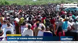 Samburu Governor Lati Lelelit's speech in front of President Ruto Kisima!!