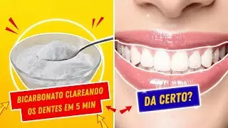 BICARBONATO E CARVÃO ATIVADO CLAREIA OS DENTES? |