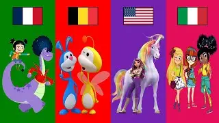 Cartoons From Different Countries | Pt.31
