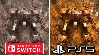 Front Mission 3 Remake PS5 vs Nintendo Switch Graphics Comparison