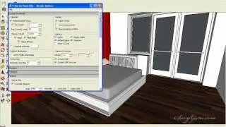 Tutorial Rendering Vray Sketchup - 03 rectlight (Part 1)