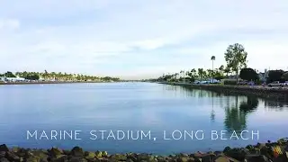 Marine Stadium, Long Beach in 4K Aerial