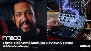 The Moog Three Tier Modular (Subharmonicon/Mother-32/DFAM Demo)