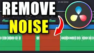 How To Remove Audio Background Noise In Davinci Resolve Studio