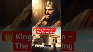 👑 King Solomon &ndash; The Wisest King Jesus super power AI ✨✨✨✨✨