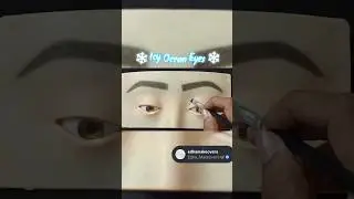 Icy ocean eye makeup tutorial for beginners❄ #makeuptutorial #fyp #viralshort #shorts #edhamakeovers