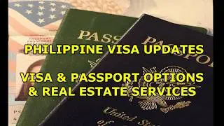 PASSPORT & VISA SERVICES UPDATE!  REAL ESTATE SERVICES!  NEW SERVICES