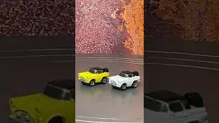 Micro machines. 1950s classic. Hard tops. Early 1990s.