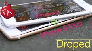 iPhone 6 vs iPhone 6 Plus - Drop Test (На Русском)