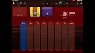 Another combo in GarageBand (Guitar edition)