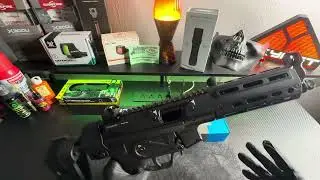 Монолитная защита цевья UTG Leapers на моем Mac5 (варианты клонов MP5)