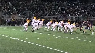 Clarkston 2023 MLB/TE/OLB Cavanaugh Diton full game highlights vs. Rochester Adams
