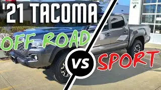 TOYOTA TACOMA TRD OFF ROAD VS. TRD SPORT - WHAT ARE THE DIFFERENCES?