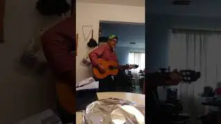 dad plays acoustic doom metal