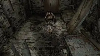 Valtiel drags Heather's lifeless body away. (Silent Hill 3 Ryona)