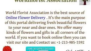 Send flowers online same day