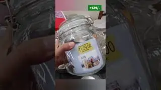 D Mart Finds Glass Jar Part-2 #dmart #affordablefinds #explore #youtubeshorts #shorts #yt #viral