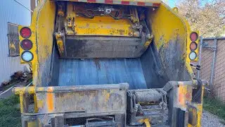 Maintenancing a trash truck that has been neglected for 3 years. getting it ready to put it to work.