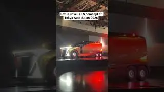 Lexus unveils LS comcept at Tokyo Auto Salon 2026