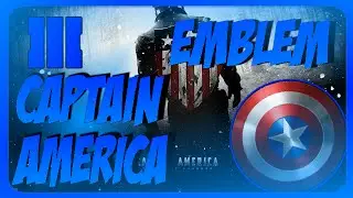 Captain America Logo: COD BO3 Emblem Tutorial | By LittleSchnuller
