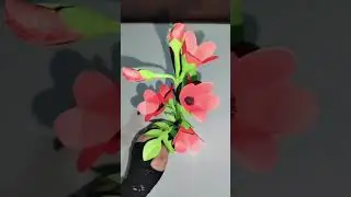 DIY Beautiful Flower Making With Paper //howTo Make Flowers With Paper //Easy paper craft Ideas  