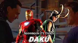👿 Daku Ft. Zayn Stark 🔥 | Rskeditz1 #ironman #zaynsaifi #avengers #round2hell