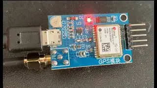 A NEO-M8N GPS Module with U-Blox U-Center PPS Setup and Test