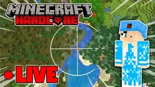 Hardcore Minecraft LIVE - Witch Farm MEGABUILD work (18k+ day world)