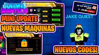 NUEVA MINI UPDATE👀💥NUEVOS CODES💎 en ANIME HUNTERS #roblox