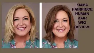 БЮДЖЕТНЫЕ ЕВРОПЕЙСКИЕ НАТУРАЛЬНЫЕ ВОЛОСЫ!! Обзор парика Emma Hairpiece в ДВУХ ЦВЕТАХ!
